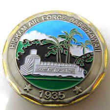 HICKAM AIR FORCE BASE HAWAII ALOHA AINA PARK-1995 CHALLENGE COIN picture