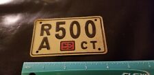 Vintage 1950’s Connecticut BICYCLE LICENSE PLATE picture