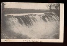 Massachusetts-Southbridge-H. W. Co. Dam-1909 picture