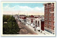 1919 View of Main Street Bismarck North Dakota ND Posted Antique Postcard picture