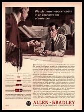 1966 Allen Bradley Milwaukee EIA & MIL-R-11 Hot Molded Fixed Resistors Print Ad picture