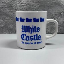 Vintage White Castle Coffee Mug Cup 