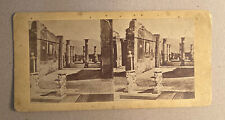 Pompei Pompeii Italia Italy – Stereoview Slide – Vintage Collectible Photograph picture