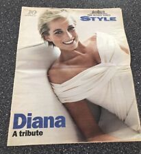The Sunday Times Style Supplement Princess Diana Tribute 7 Sept. 1997 Preowned picture
