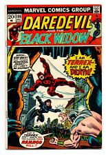 Daredevil #106 - Black Widow - Moondragon - 1973 - FN picture