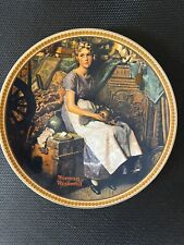 norman rockwell plates Vintage Limited Edition “Dreaming In The Attic” Single picture