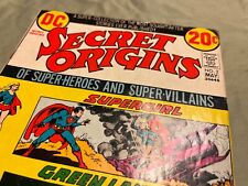 Secret Origins #2 DC 1973 Supergirl, Green Lantern and the Atom picture