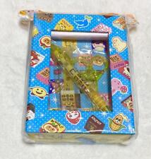 Heisei Retro Tirol Chocolate Mini Tool Box Blue Stationery Set Japan picture