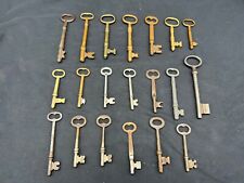 Lot of 20 Antique Vintage skeleton keys picture