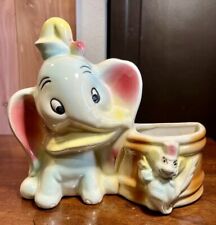 Vintage 1940s Walt Disney Productions Dumbo and Timothy planter  picture