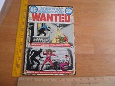 DC Wanted The World's Most Dangerous Villains 4 comic 1970's F/VF Green Lantern picture