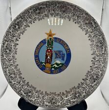 Alaska Purchase Centennial Vintage Decorative Destination Plate 9” picture