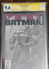Batman Europa #1  (Sketch cover)  Signed Jim Lee CBCS 9.6  White Pages picture