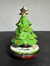 Vintage La Gloriette Limoges Porcelain Christmas Tree picture