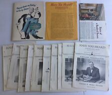 Rare 1947 McCormick & Shilling Company Annual Report & Company Newsletters 1948 picture