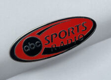 Vintage ABC Sports Radio Pin - Television Media Lapel Hat Pinback  picture