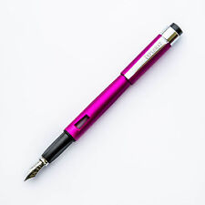 Diplomat Magnum Soft Touch Fountain Pen in Hot Pink - Medium Point - NEW in box picture