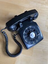 1965 Bell Systems Western Electric Black 500 Desk Phone Rotary Dial picture