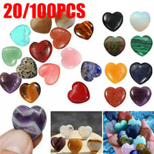 Crystal Hearts Natural Quartz Healing Gem Mini Crystal Heart stones Wholesale picture