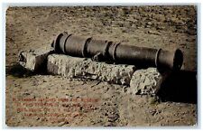 c1910's Old Cannon Captured From Mexicans San Diego California CA Expo Postcard picture