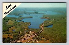 Tomahawk WI-Wisconsin, Aerial View, Vintage c1968 Souvenir Postcard picture