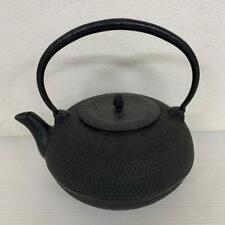 Nambu Ironware Iron Kettle Antique Tea Utensils Nanbu N0006 picture
