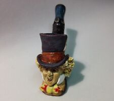 Mad Hatter Ceramic Smoking Pipe - Handmade Studio Pottery picture