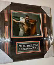 Connor McGregor Autographed Framed Photographed Authenticated by JSA picture