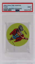 1983 Ovaltine Marvel Super Heroes Stickers THOR PSA 9 picture
