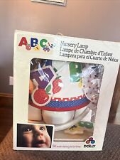 Vintage Dolly ABC 123 Babies 1994 Nursery Baby Lamp New Open Box picture