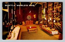 Seattle WA, Seattle's World Fair, Mexican Pavilion, Washington Vintage Postcard picture