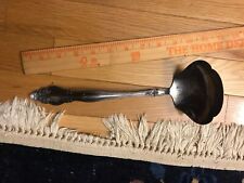 Vintage Simeon L. & George H. Rogers Co Silver Plate Orchid Serving Ladle Spoon picture