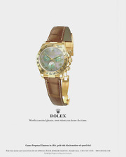 ROLEX Magazine Ad - Rolex Daytona (on both sides) picture