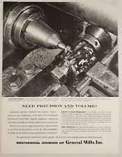 1955 Print Ad General Mills Mechanical Division Gear Hobber Minneapolis,MN picture
