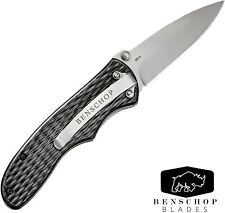BENSCHOP BLADES Matt Black Stainless Steel 3” Blade SHARP POCKET KNIFE EDC USA picture