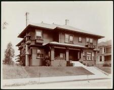 Two-Story Craftsman-Style House On Carondelet Street In Los Angele - Old Photo picture