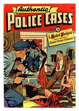 Authentic Police Cases #7 VG 4.0 1950 picture