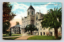 c1922 Postcard University of Southern California Los Angeles CA Photochrom USC picture