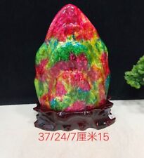 Top Natural Seven Colors Jade Quartz raw stone ornaments - Viewing 7.5kg  A14 picture