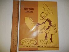 Vintage  Edison's Home Service Div.~ Reddy Kilowatt~DEEP-WELL COOKING ships FREE picture