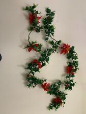 Vintage 1960's Plastic Holly Garland B picture