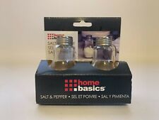 NIP Salt & Pepper Shakers Pier 1 Imports Home Basics 3.8 oz. Light Bulb Shape picture