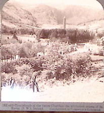 1903 ST KEVIN IRELAND GLENDALOUGH OF THE SEVEN CHURCHES STEREOVIEW Z3114 picture