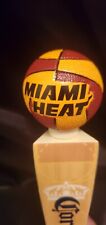 Corona Extra Cerveza 13” Beer Tap Handle Miami Heat Basketball- NEW picture