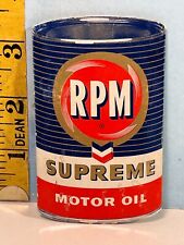 Vintage RPM Supreme Motor Oil Customer Giveaway Eyeglass Tissue picture