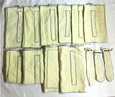 13-pc Marshall Field & Company Silverware Flannel Holder/Protectors Storage Bags picture