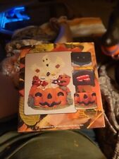 NEW IN BOX. Halloween Ceramic Motion Dotector Music Decor.  picture
