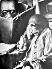 JOS SCHIPPERS ART BOOK 1932 GUSTAF DE GRAF BELGIUM STUDIES OF MONKEYS WW2 TROPHY picture