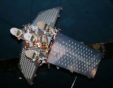 Iridium Constellation USA Satellite Wood Model Replica Small  picture