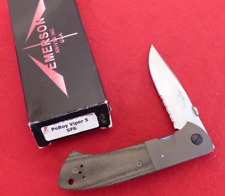 Emerson Reece Weiland Customized 2001 combo blade PoBoy Viper 5 SFS knife picture